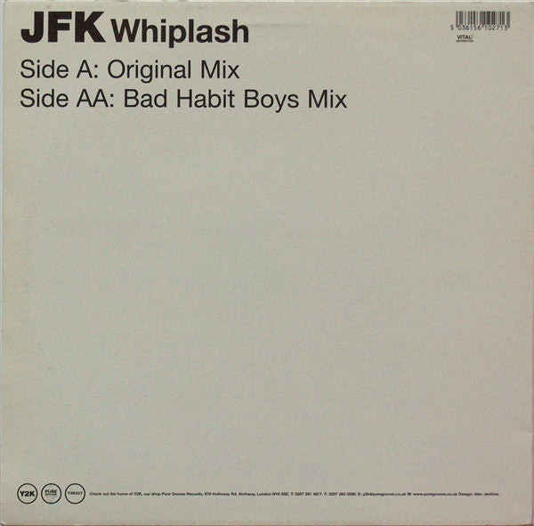 JFK : Whiplash (12")