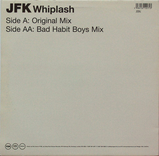 JFK : Whiplash (12")