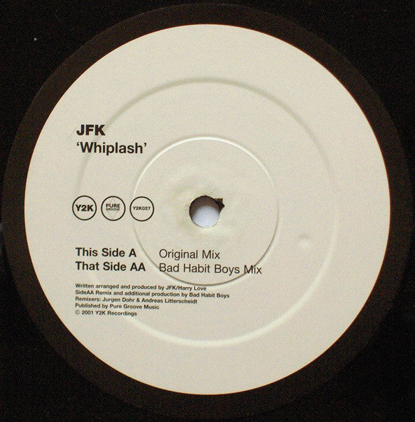 JFK : Whiplash (12")