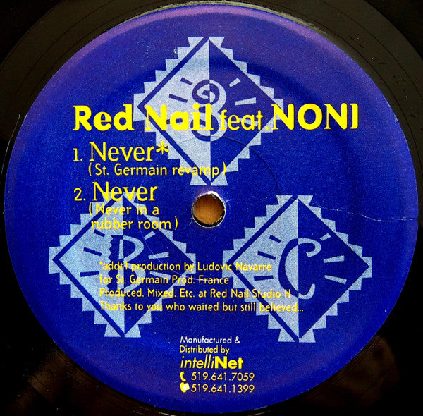 Red Nail Feat. Noni : Never (12")