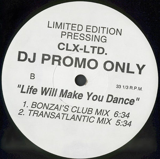 Marcus Life : Life Will Make You Dance (12", Ltd, Promo)