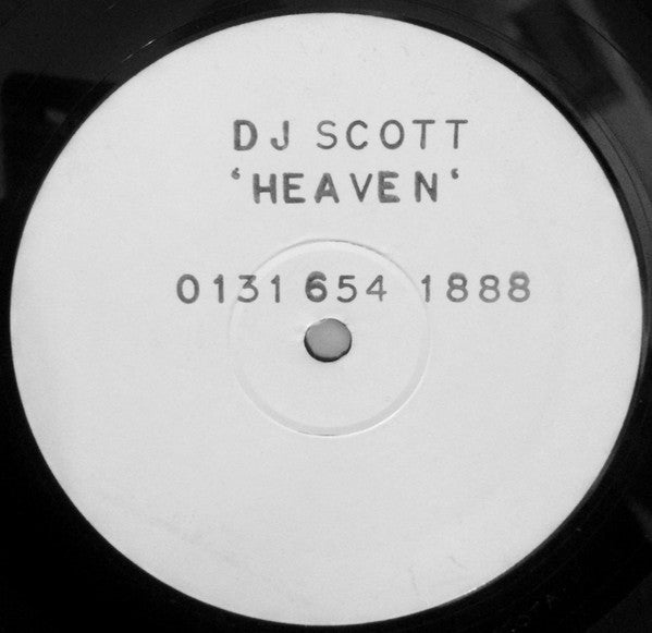 DJ Scott : Heaven (12", Promo, W/Lbl)