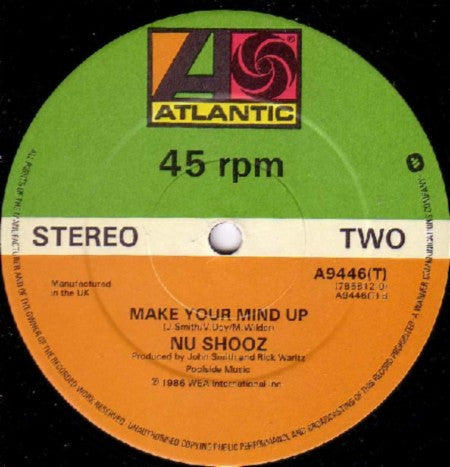 Nu Shooz : I Can't Wait (Long 'Dutch Mix') (12", Single, Pic)