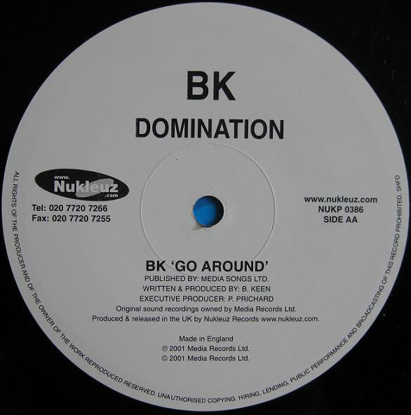 BK : Domination (12")