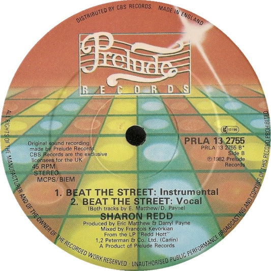Sharon Redd : Never Give You Up / Beat The Street (12", Single)