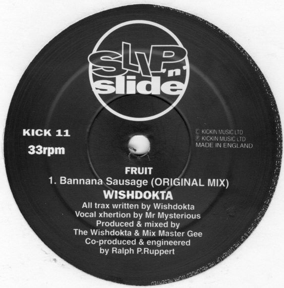 Wishdokta : Bannana Sausage (12")