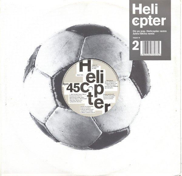 Helicopter : On Ya Way (12")