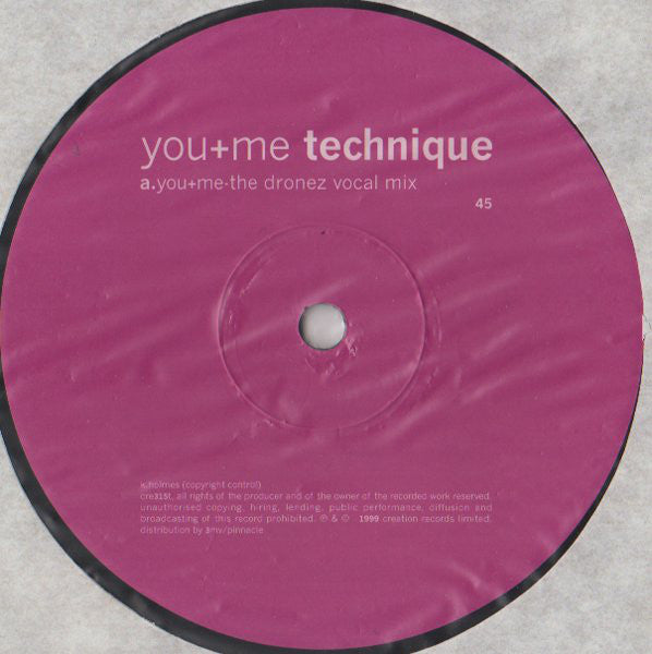 Technique : You + Me (12")