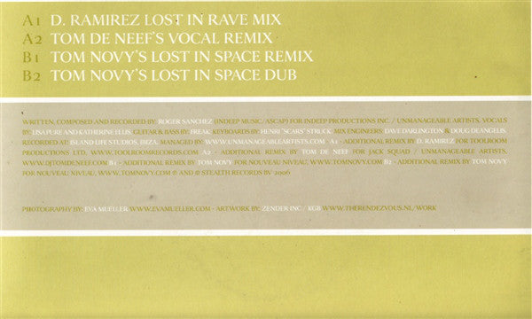 Roger Sanchez : Lost (The Remixes) (12")