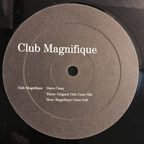 Club Magnifique : Disco Craze (12")