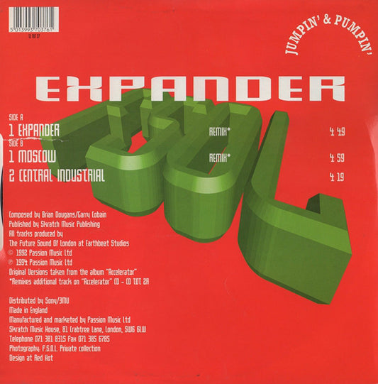 The Future Sound Of London : Expander (12")