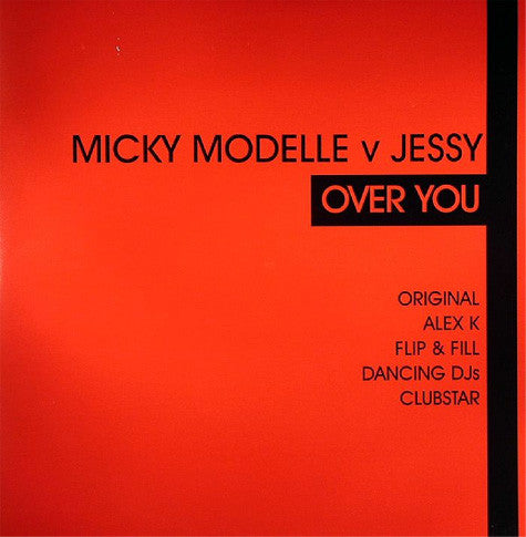 Micky Modelle V Jessy : Over You (2x12", Promo)
