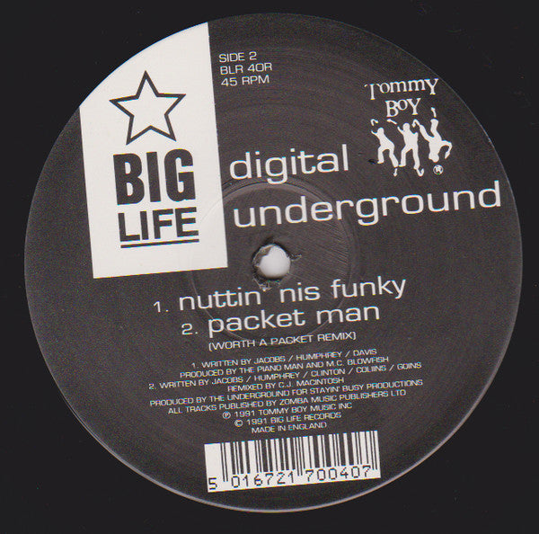 Digital Underground : Same Song (This Is An E.P. Release Part 2) (12", EP)