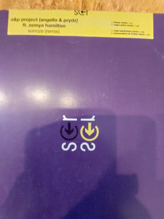 A&P Project : Sunrize (Remix) (12")