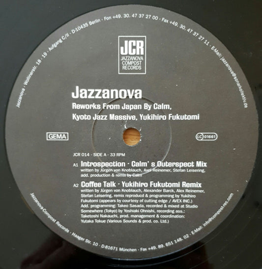 Jazzanova : Reworks From Japan (12")