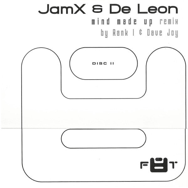JamX & De Leon : Mind Made Up (Remix) (12", 2/2)