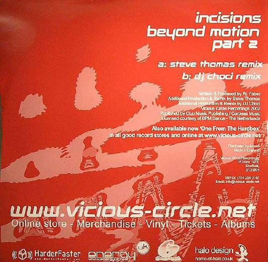 Incisions : Beyond Motion (12", 2/2)