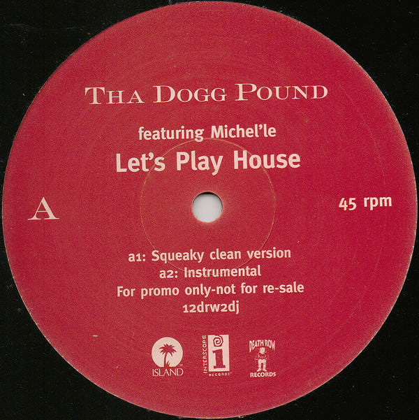 Tha Dogg Pound : Let's Play House (12", Promo)