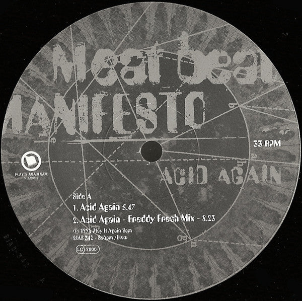 Meat Beat Manifesto : Acid Again (12", Single)
