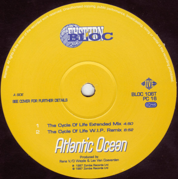 Atlantic Ocean : The Cycle Of Life (12")