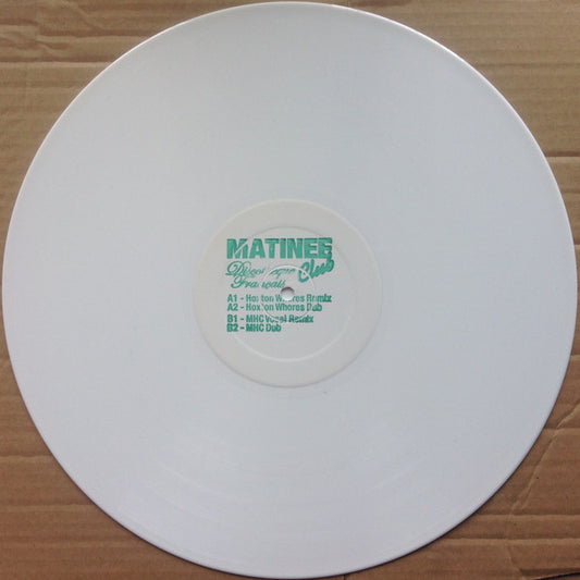Matinee Club : Discotheque Français (12", W/Lbl, Whi)