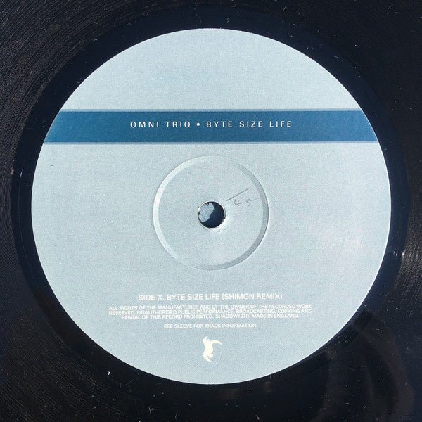 Omni Trio : Byte Size Life (Remixes) (12", Ltd)