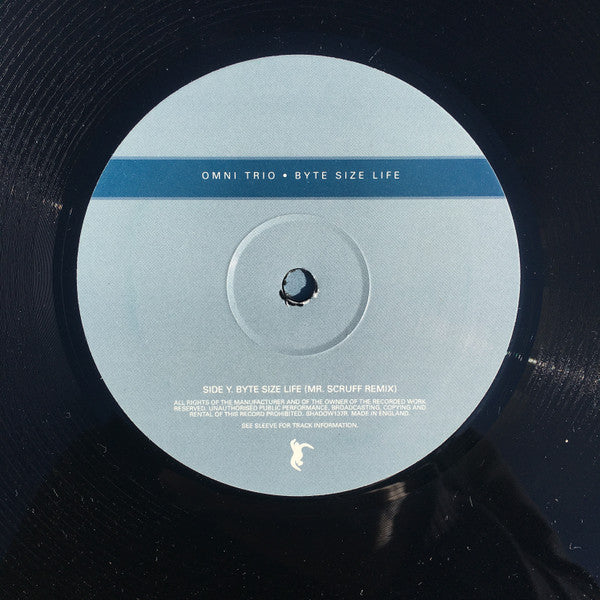 Omni Trio : Byte Size Life (Remixes) (12", Ltd)