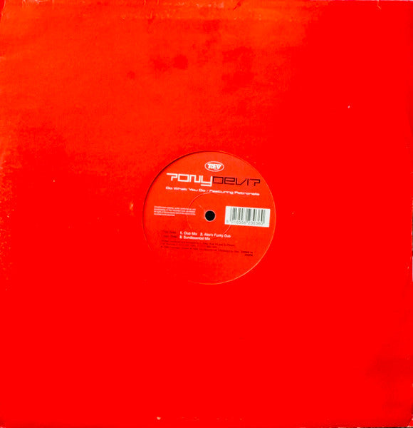 Tony De Vit Featuring Petronella : Do What You Do (12")