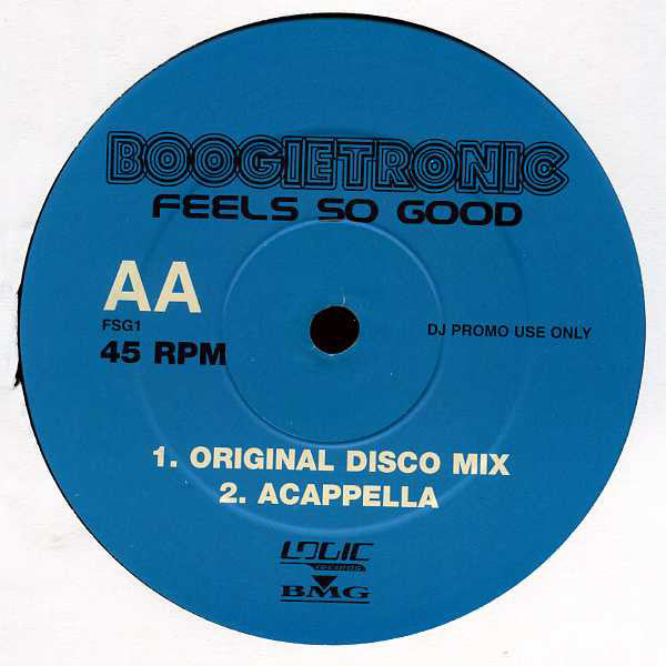 Boogietronic : Feels So Good (2x12", Promo)