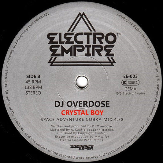 DJ Overdose : On The Silver Globe (12")