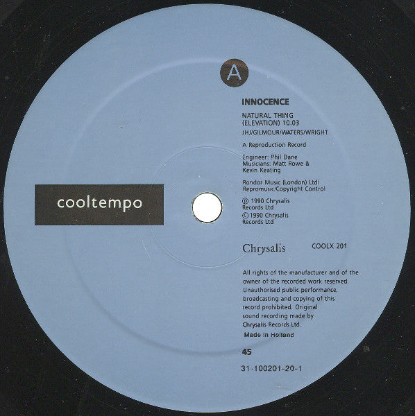 Innocence : Natural Thing (12")