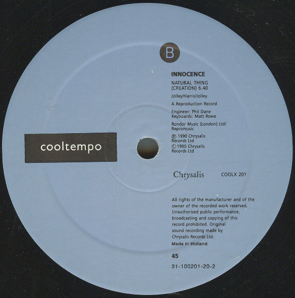 Innocence : Natural Thing (12")