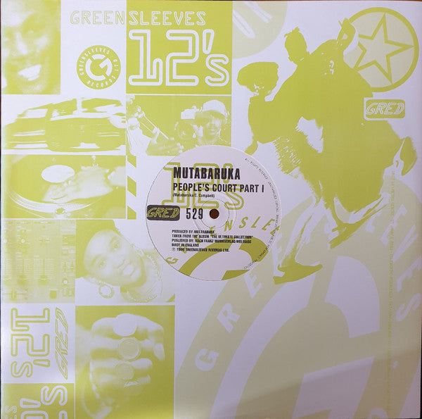Mutabaruka : People's Court (12", Single)