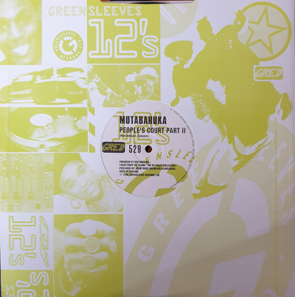 Mutabaruka : People's Court (12", Single)