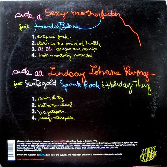 The Pase Rock* : Lindsay Lohan's Revenge (12", Single)