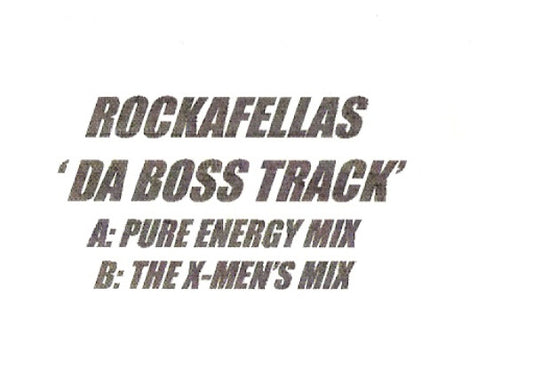 Rockafellas : Da Boss Track (12", W/Lbl)