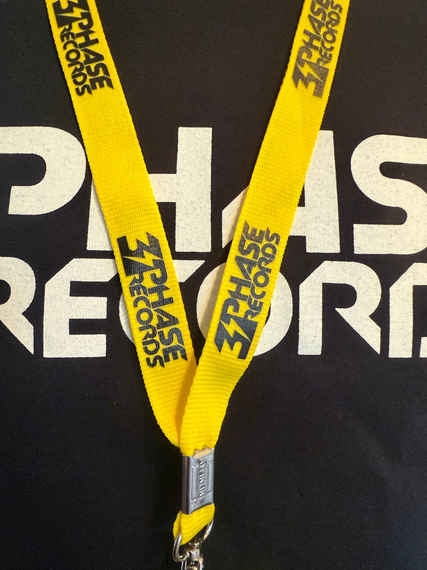 DJ USB Lanyard - Yellow / Black