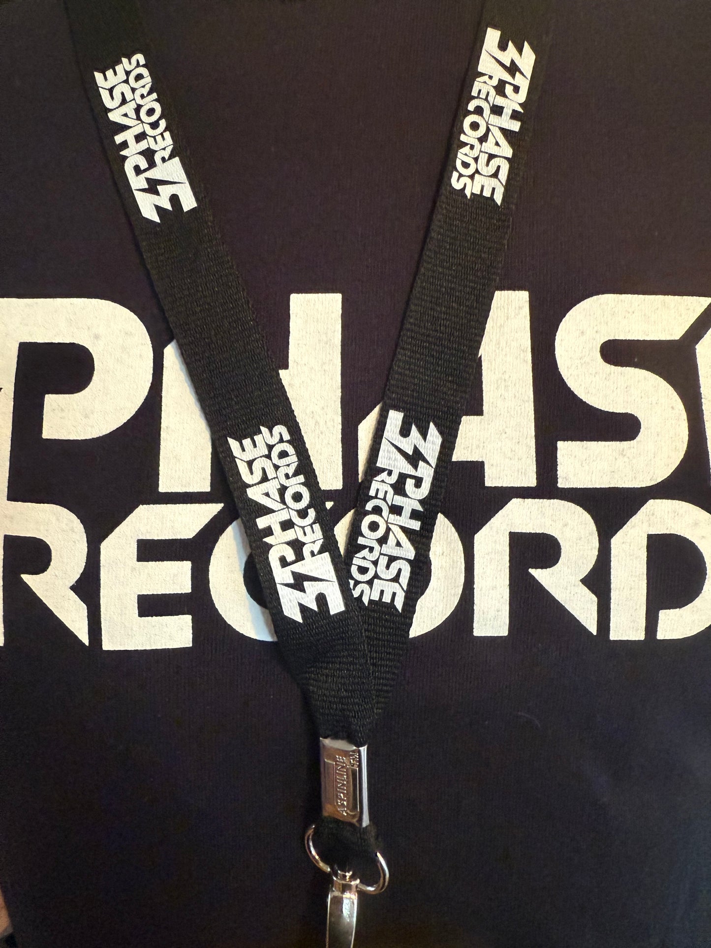 DJ USB Lanyard - Black / White
