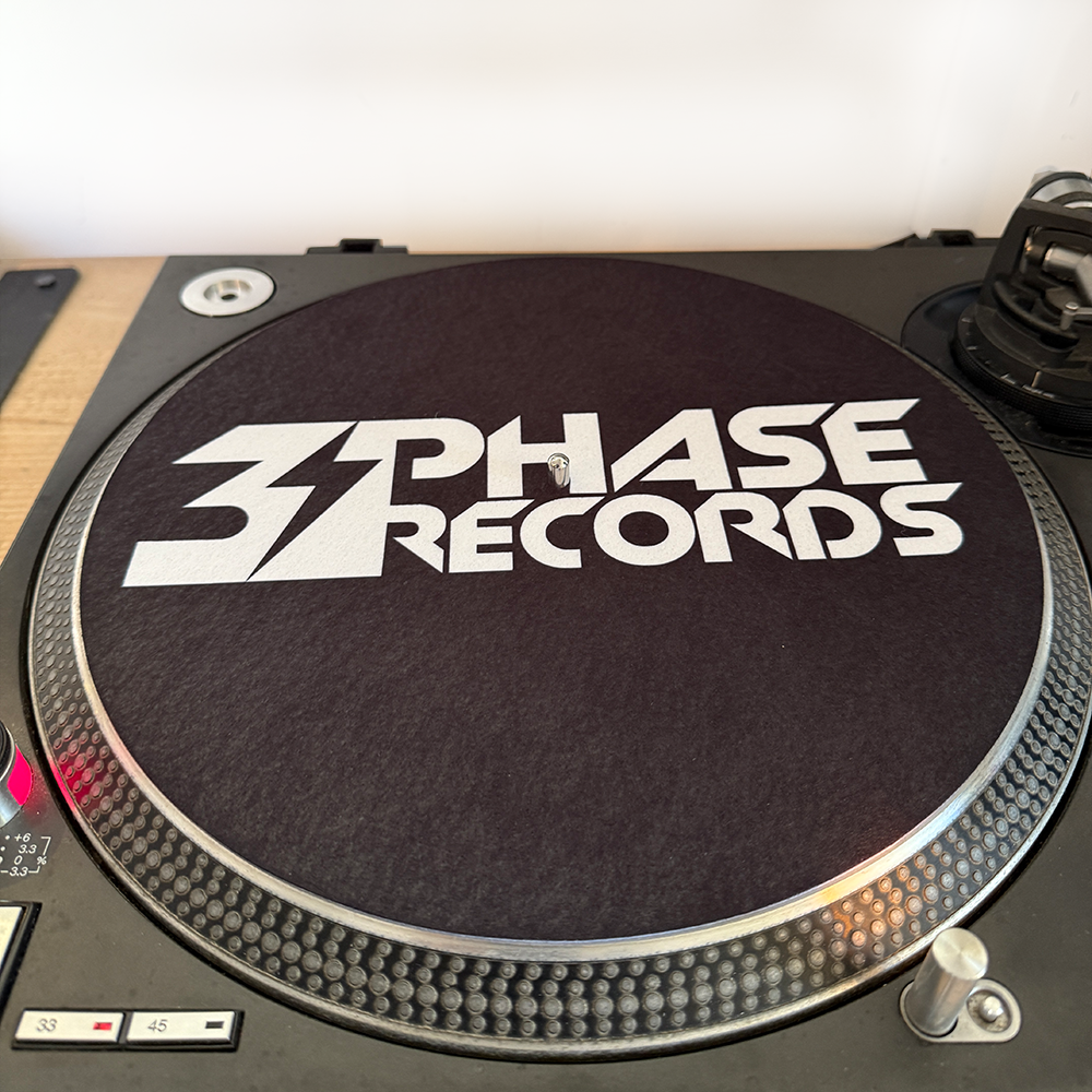 Slipmat - 3 Phase Black & White
