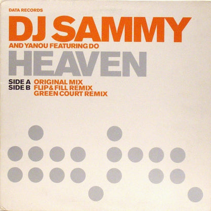 DJ Sammy And Yanou Featuring Do : Heaven (12")