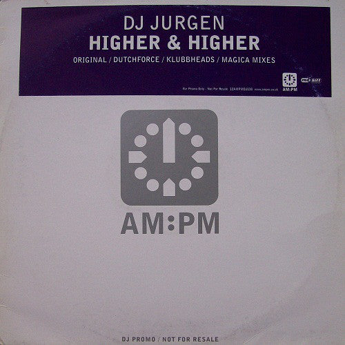 DJ Jurgen : Higher & Higher (12", Promo)