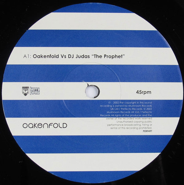 Paul Oakenfold : The Harder They Come (12")
