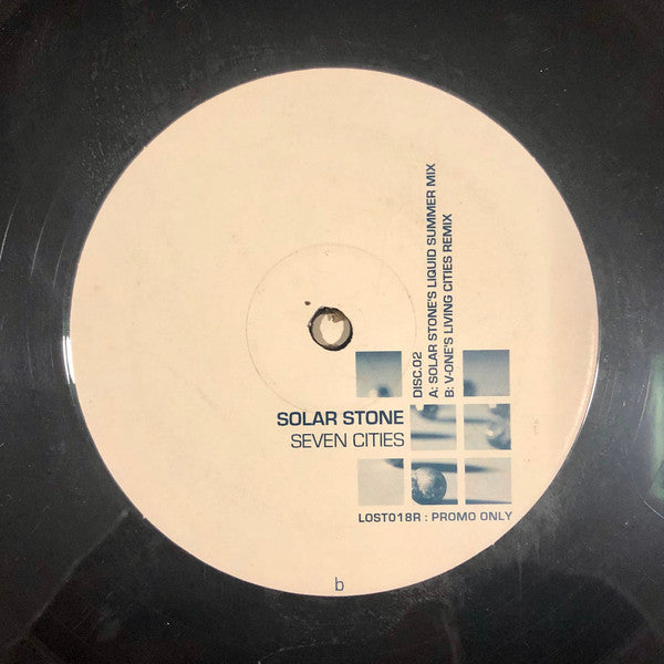 Solar Stone* : Seven Cities (12", Promo, Two)