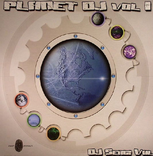 DJ Sergi Val : Planet DJ Vol. 1 (12", Red)