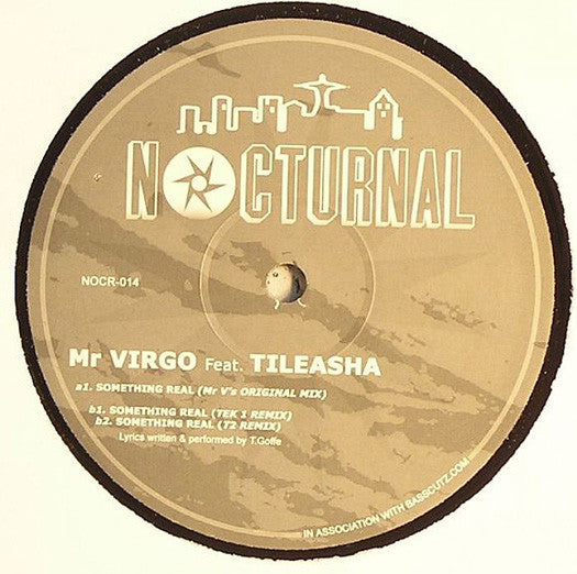 Mr. Virgo* Feat. Tileasha : Something Real (12")