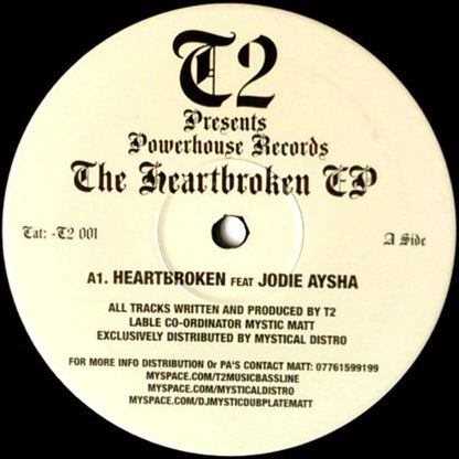 T2 (5) : The Heartbroken EP (12", EP)