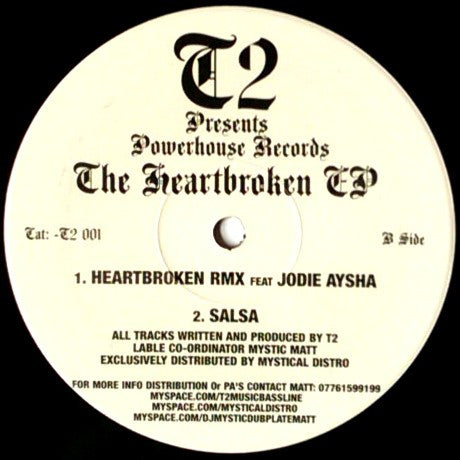 T2 (5) : The Heartbroken EP (12", EP)