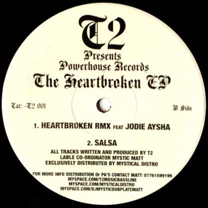 T2 (5) : The Heartbroken EP (12", EP)