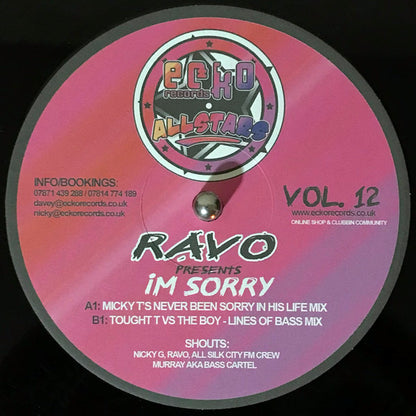 Ravo : Im Sorry (12")