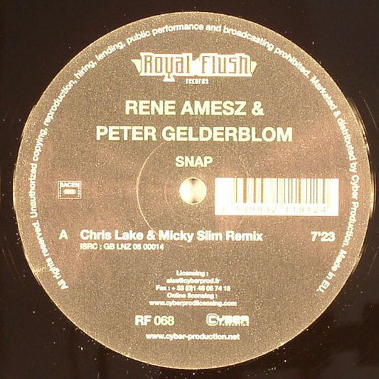 Rene Amesz & Peter Gelderblom* : Snap (12")